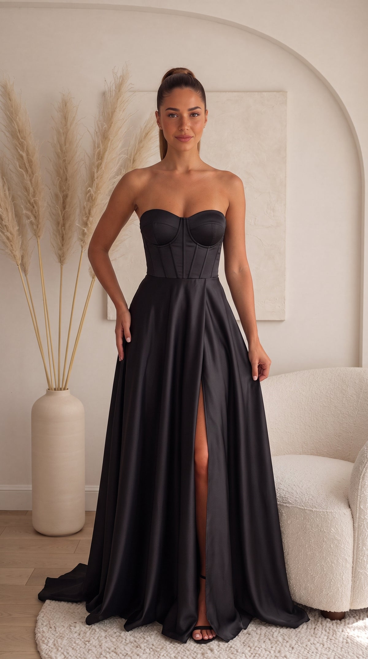 ABITO VANESSA - NERO - front